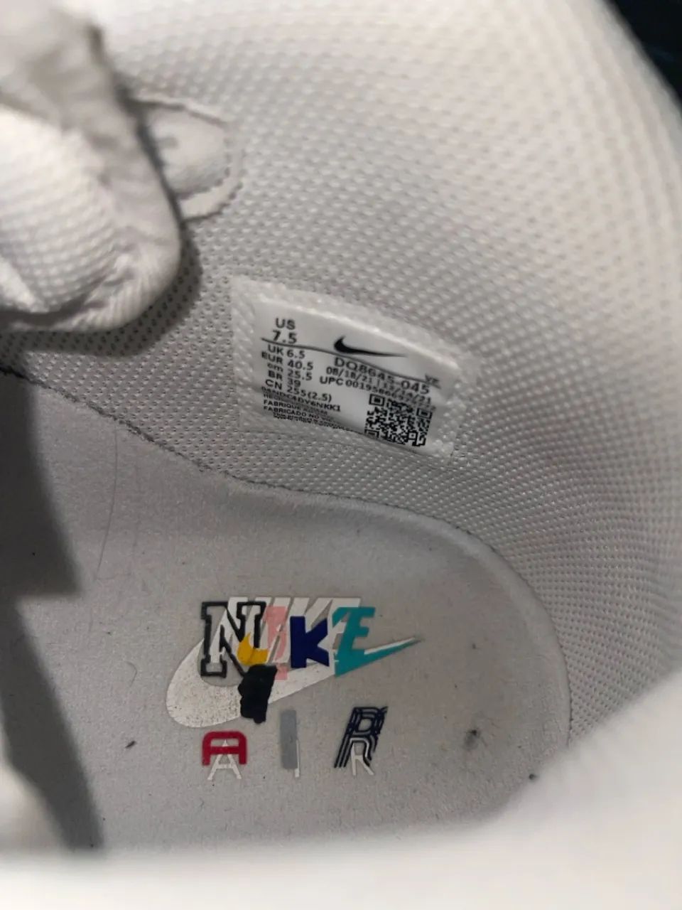 Nike Air force ORIGINAL unissex num 39 - Foto 3