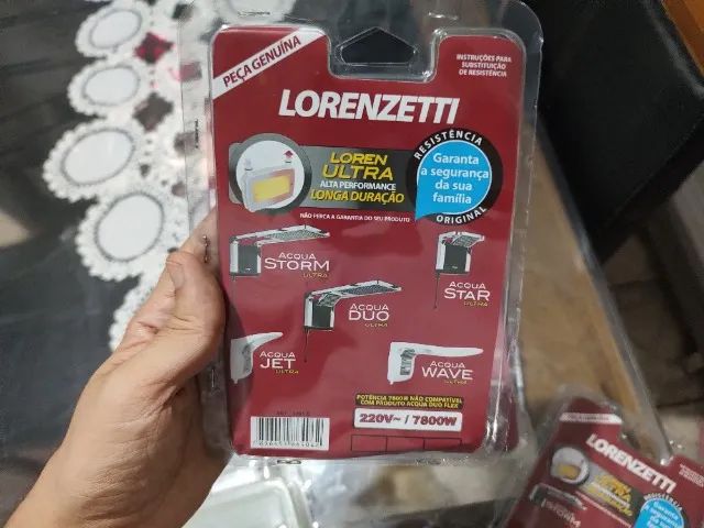 Resistência Lorenzetti Acqua Ultra 7800w - 220v Novo Lacrado - Foto 2