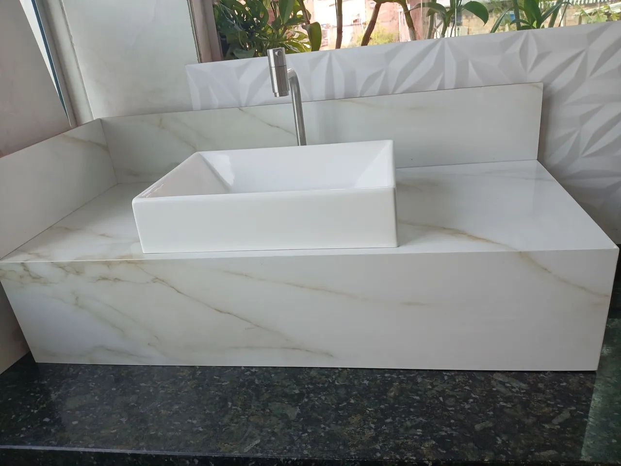 Cuba de sobrepor branca - Foto 3