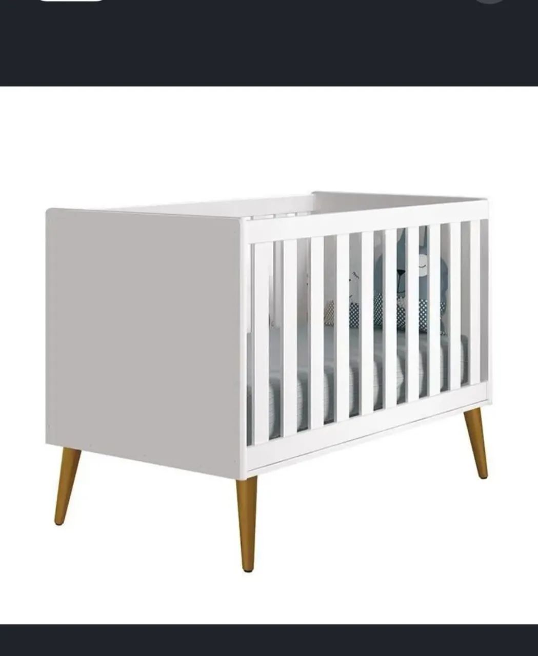 Vendo berço americano retro ,com colchão ,aceito cartão  - Foto 2