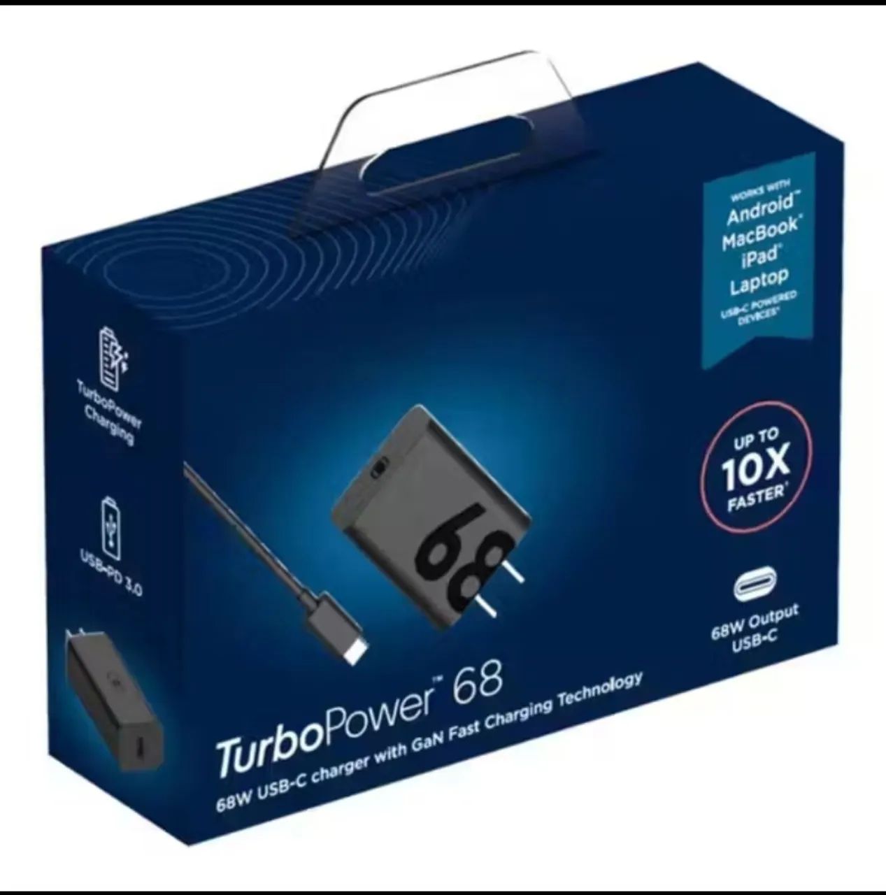 Carregador turbo 68w - Foto 3