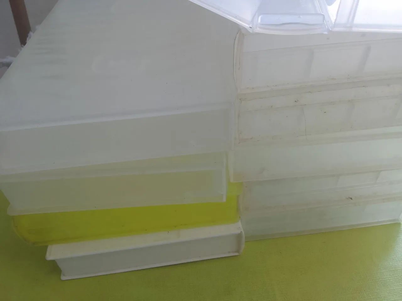 10 estojos de plástico para fitas VHS