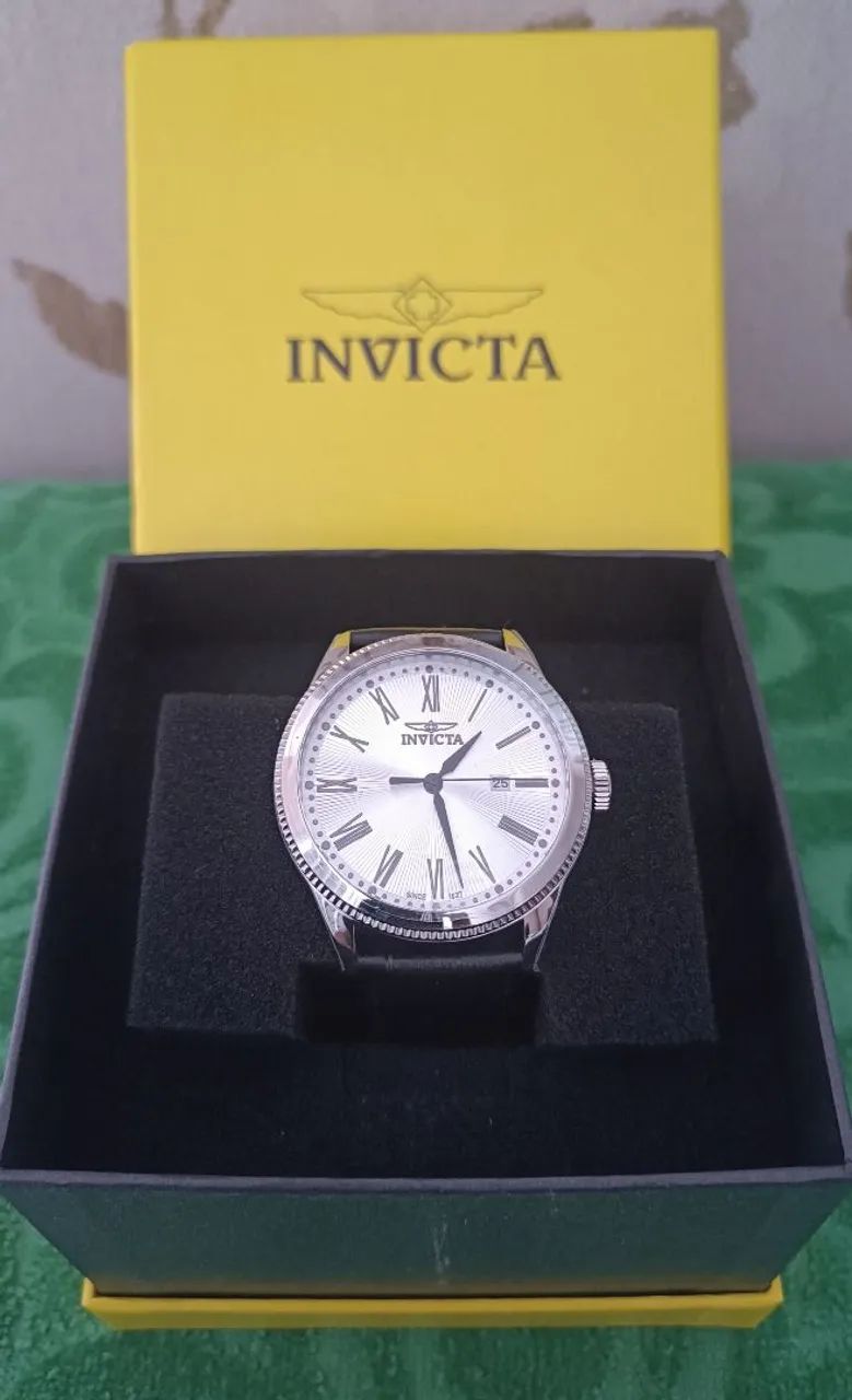Relógio Invicta Celestial 47810 - Original - Novo - Pulseira de couro