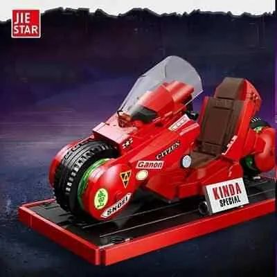 Miniatura Akira Jintian Motorcycle - 231 peças - Hobbies e