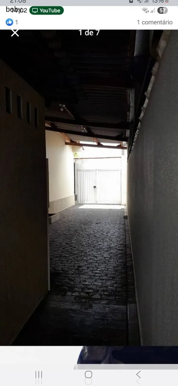 Alugo casa bairro Nossa Senhora Aparecida