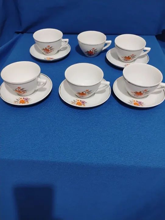Conjunto de porcelana Pozzani Jundiaí 