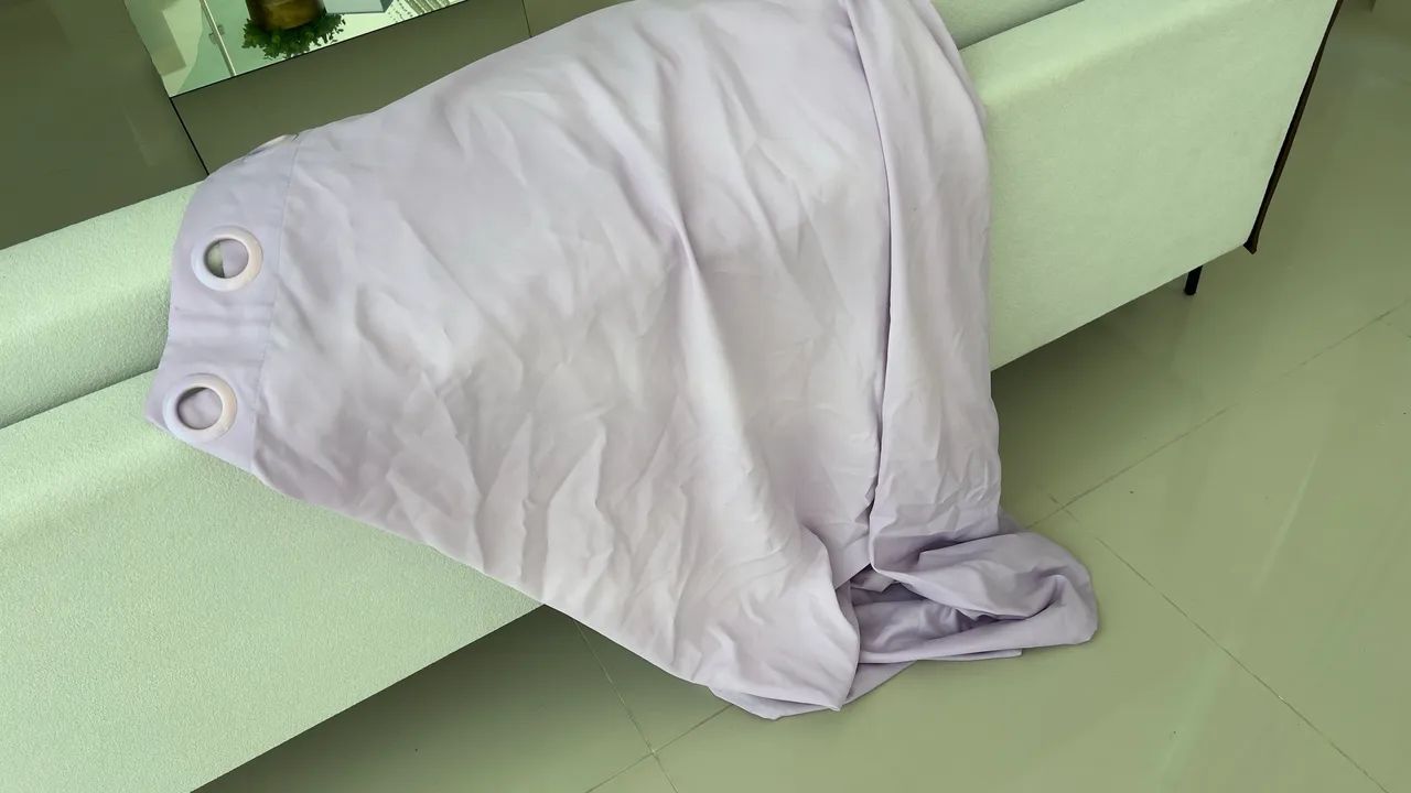 Tapete e cortina lilás  - Foto 2