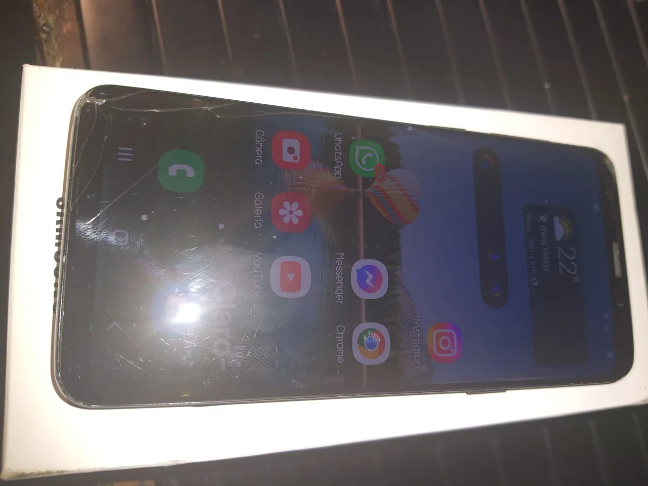 GALAXY linha S 9 usado