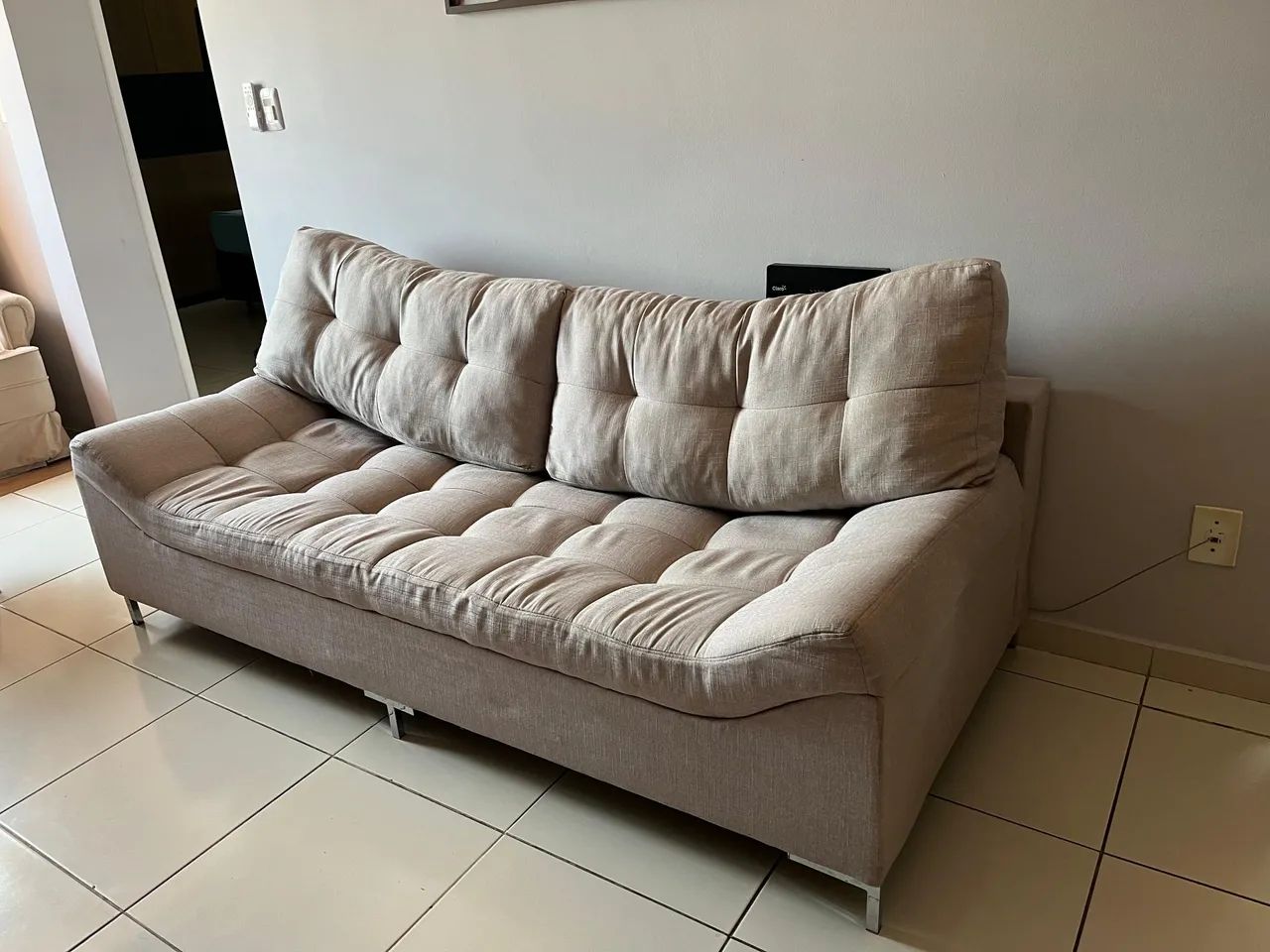 Sofá confortável de luxo