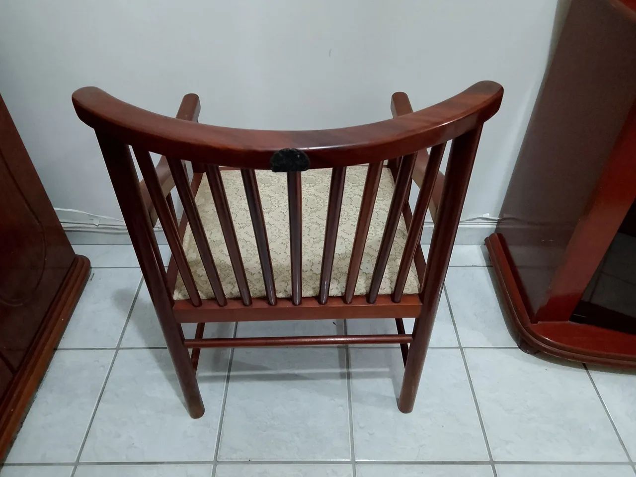 2 Cadeiras mogno maciço. Sem defeitos. Novas e lindas. - Foto 4