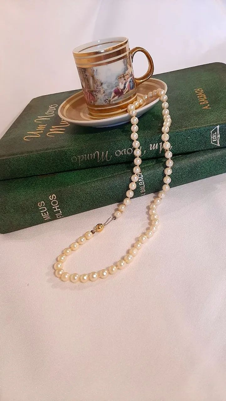 Lindo colar de pérolas! - Foto 4