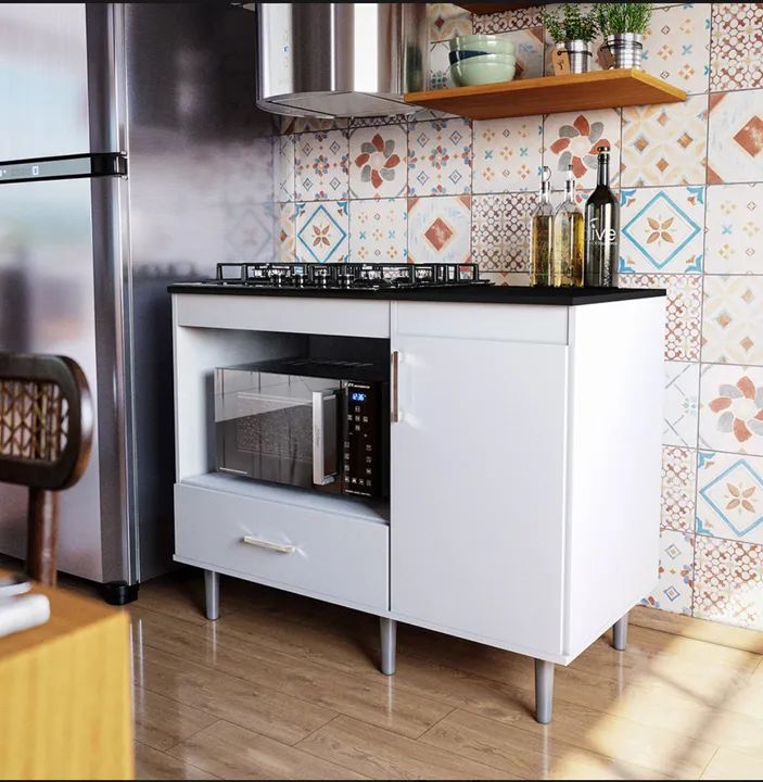 Balcão para fogão cooktop 1.05 maria - Foto 5