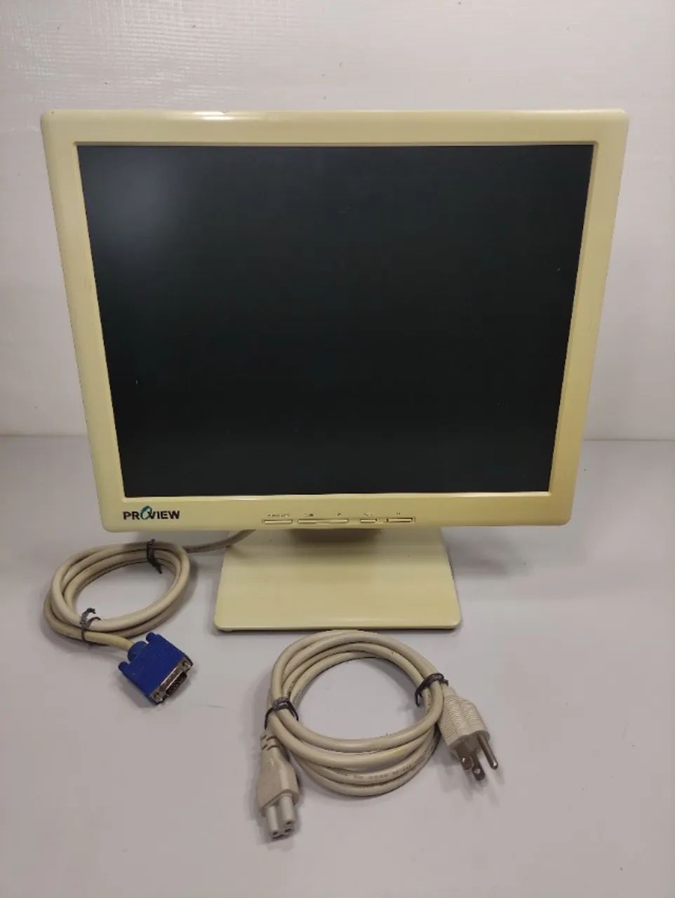 Monitor Cristal Liquido Proview Uk-513 15pol Vga -Funciona(Usado) - Foto 6