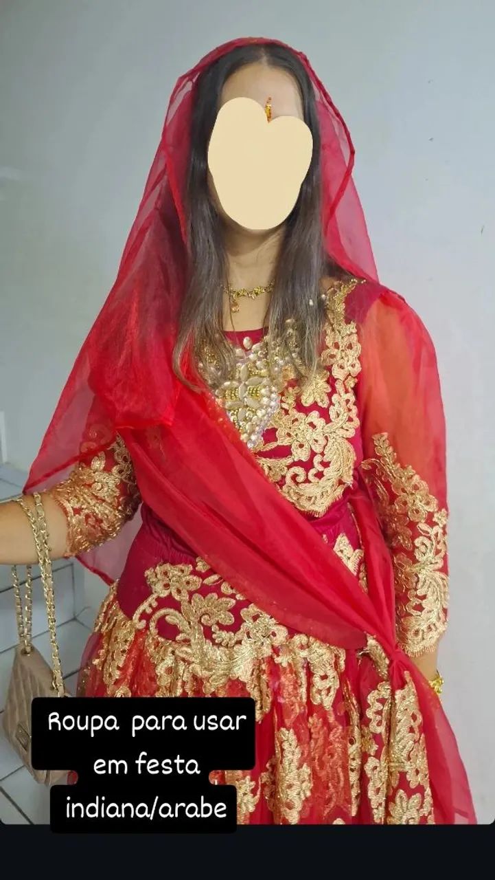 Roupa Índiana/Árabe /fantasia  - Foto 2