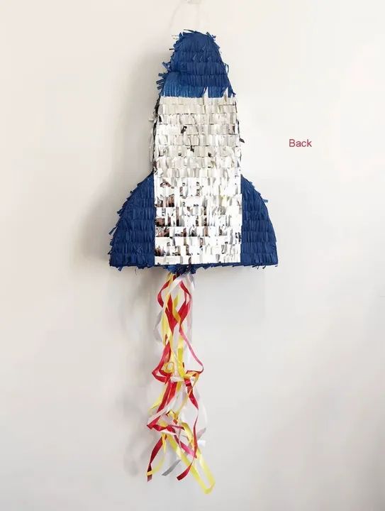 Foguete Piñata para festa infantil Astronauta - Foto 2
