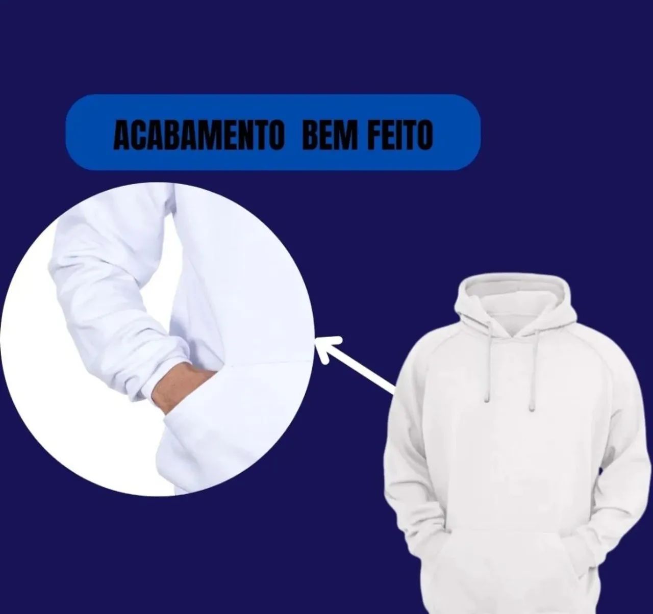Moletom Quiksilver - Unissex - Branco - Foto 5