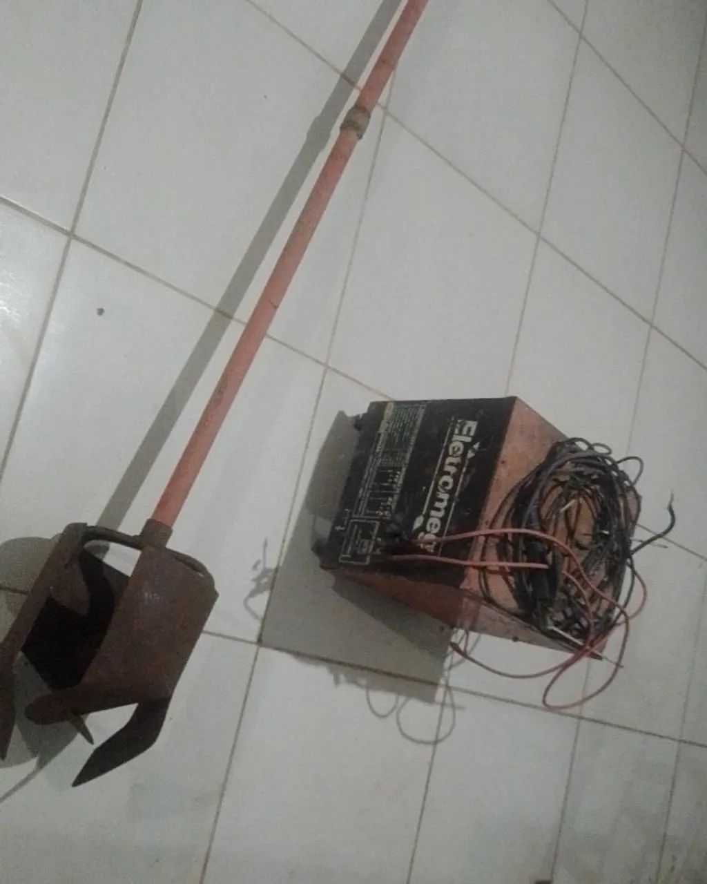 Máquina de solda e trado com 20cm de boca  - Foto 2