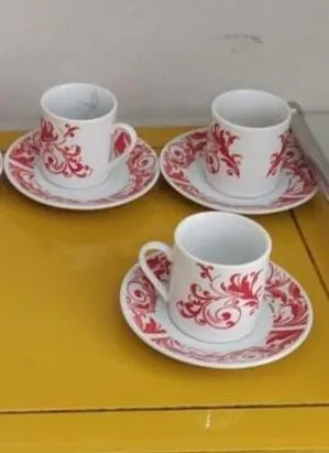 Xícaras de café - JG c/ 6