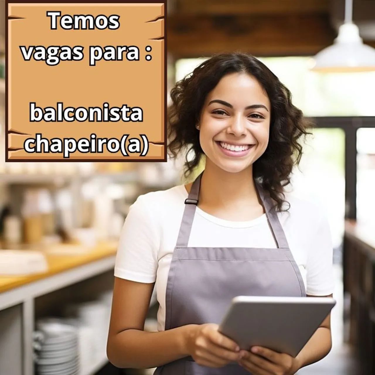 TEMOS VAGAS !