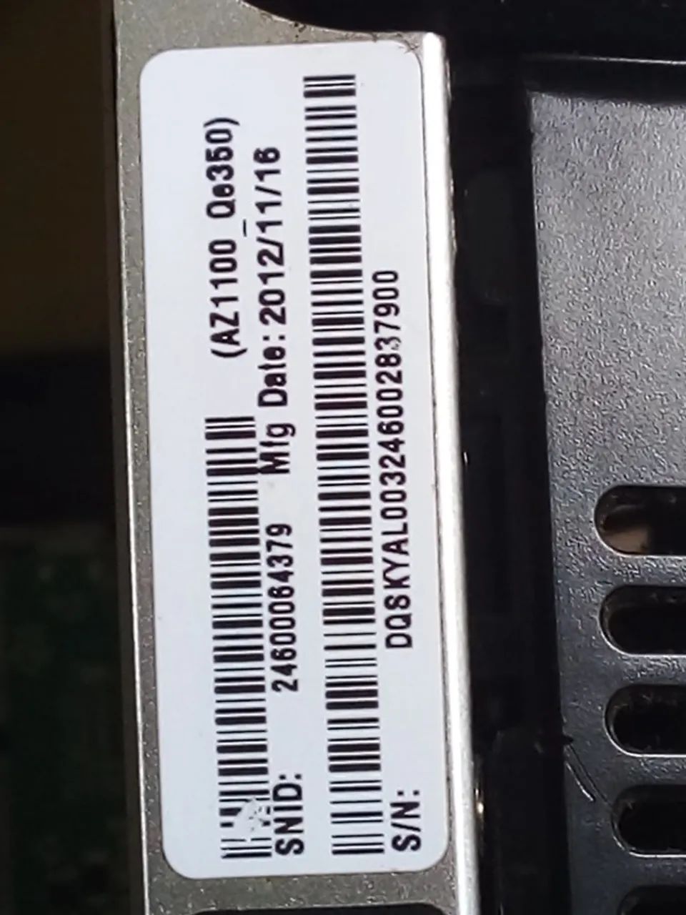 Botão De Leds Infravermelho Acer All In One Z1100 - Foto 4