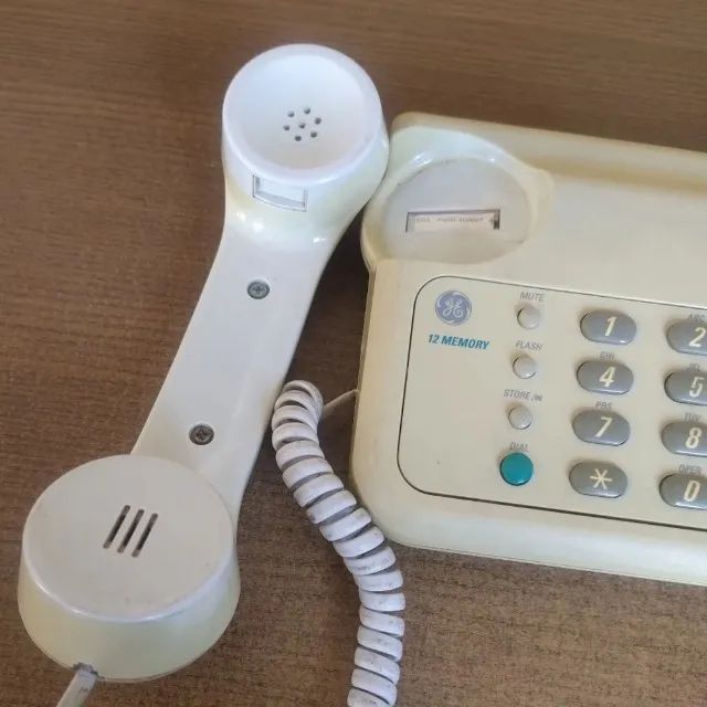 Telefone com Fio GE 2-9230A Memória 12 Números Antigo Retrô Vintage Funcionando - Foto 3