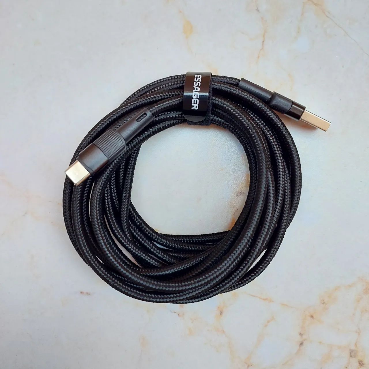 Essager Cabo USB A para USB C Reforçado Resistente 3 metros - Foto 2