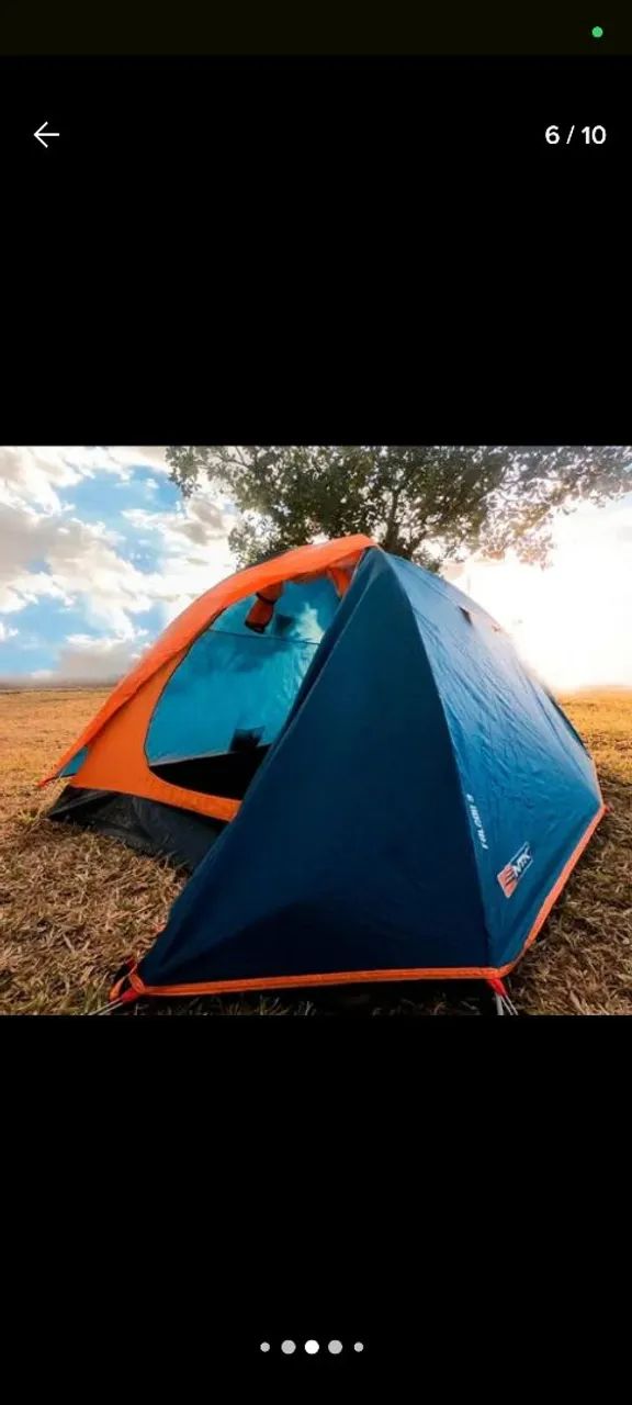 Barraca camping Falcon 3 nautika acampamento acampar - Foto 3