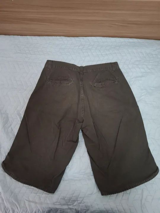 Bermuda Masculina Preta Santo Expedito - Foto 2