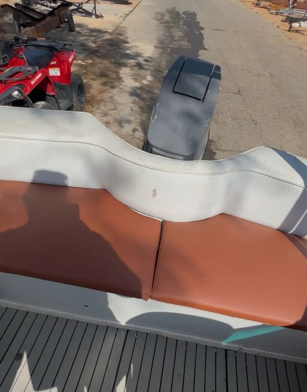 Lancha 16 pés cabinada - Foto 11