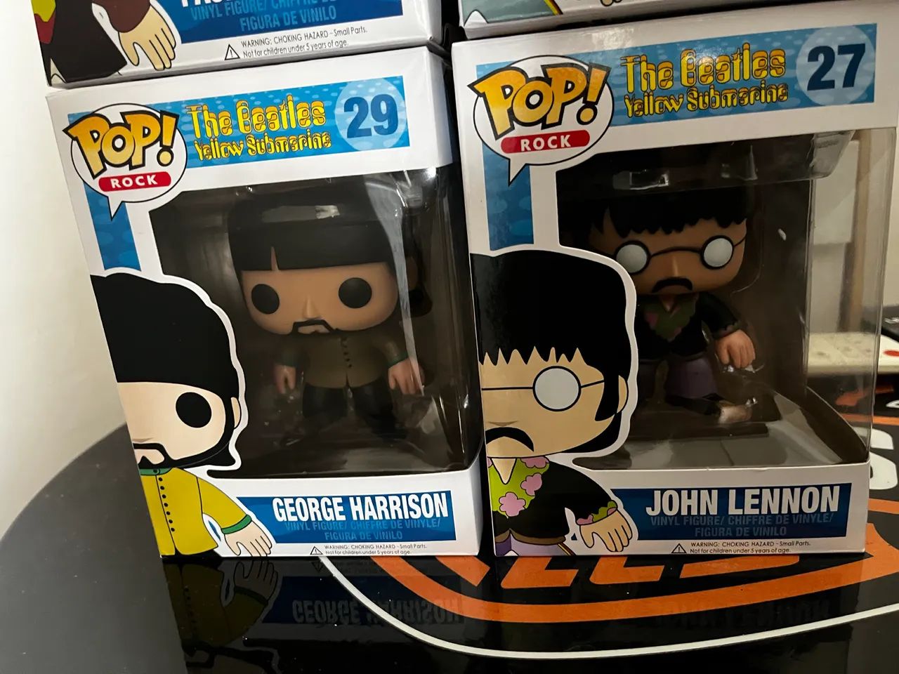 Funko conjunto the Beatles submarino amarelo