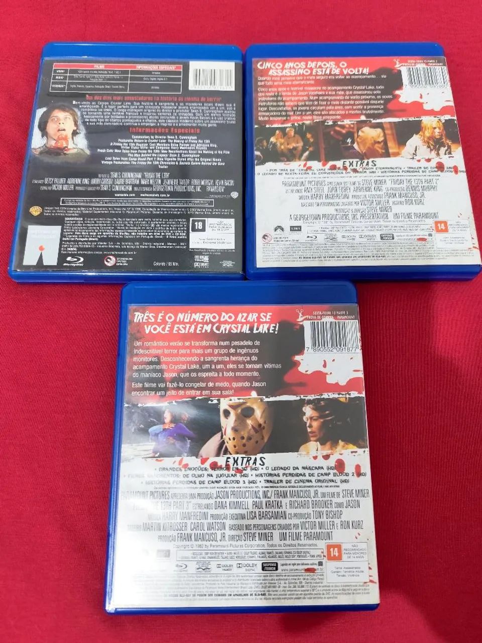 Bluray Sexta-Feira 13 - Original - Blu-Ray Terror - Foto 2