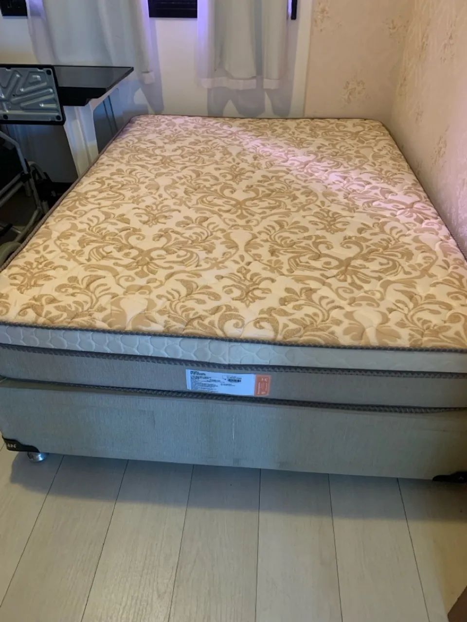 Cama box, base e colchão mola alpha plus cervical  - Foto 2