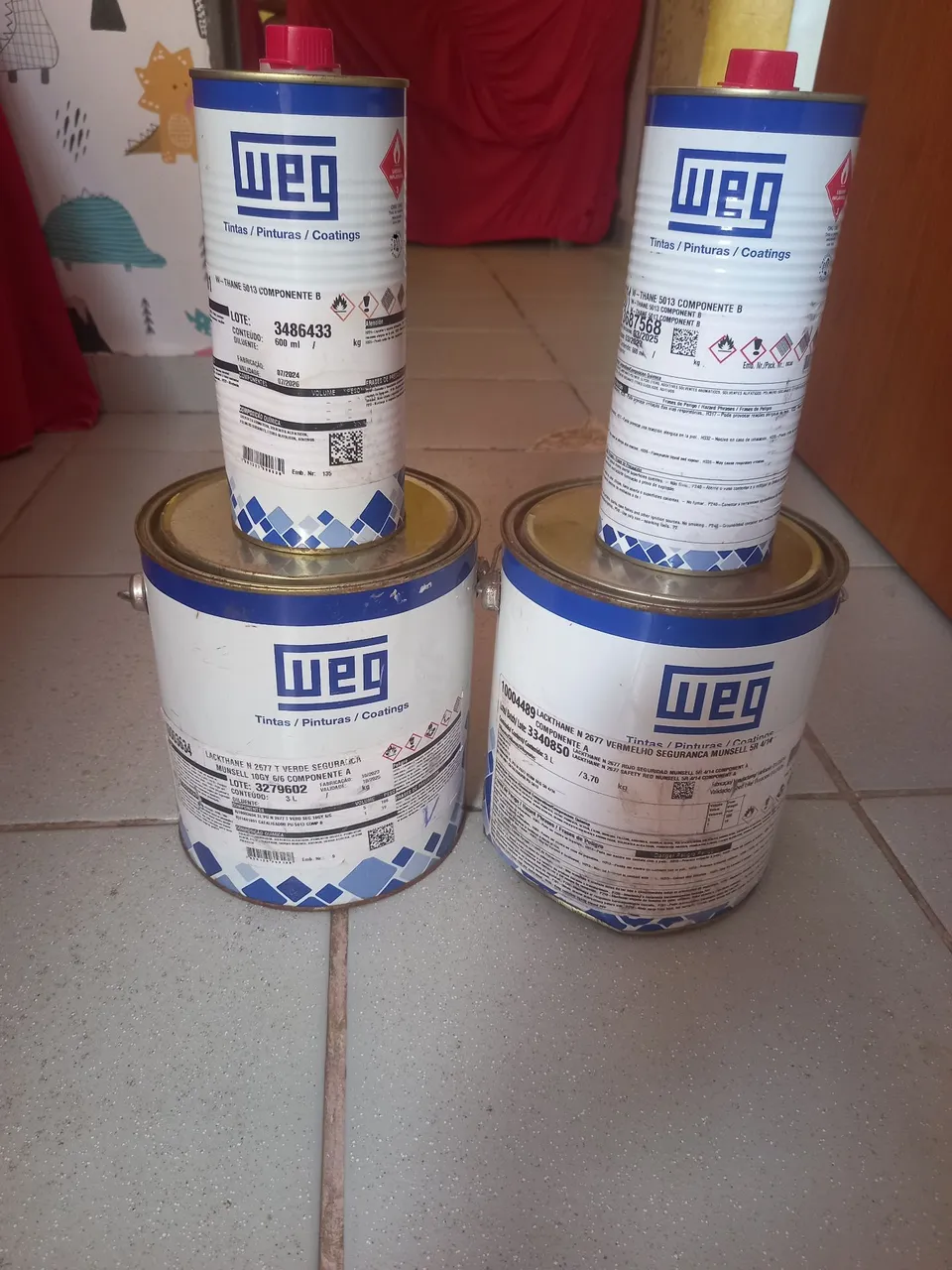 Tintas WEG para Pintura e Revestimentos