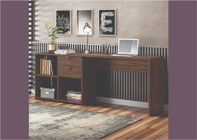 Escrivaninha com Manual em L - Foto 4