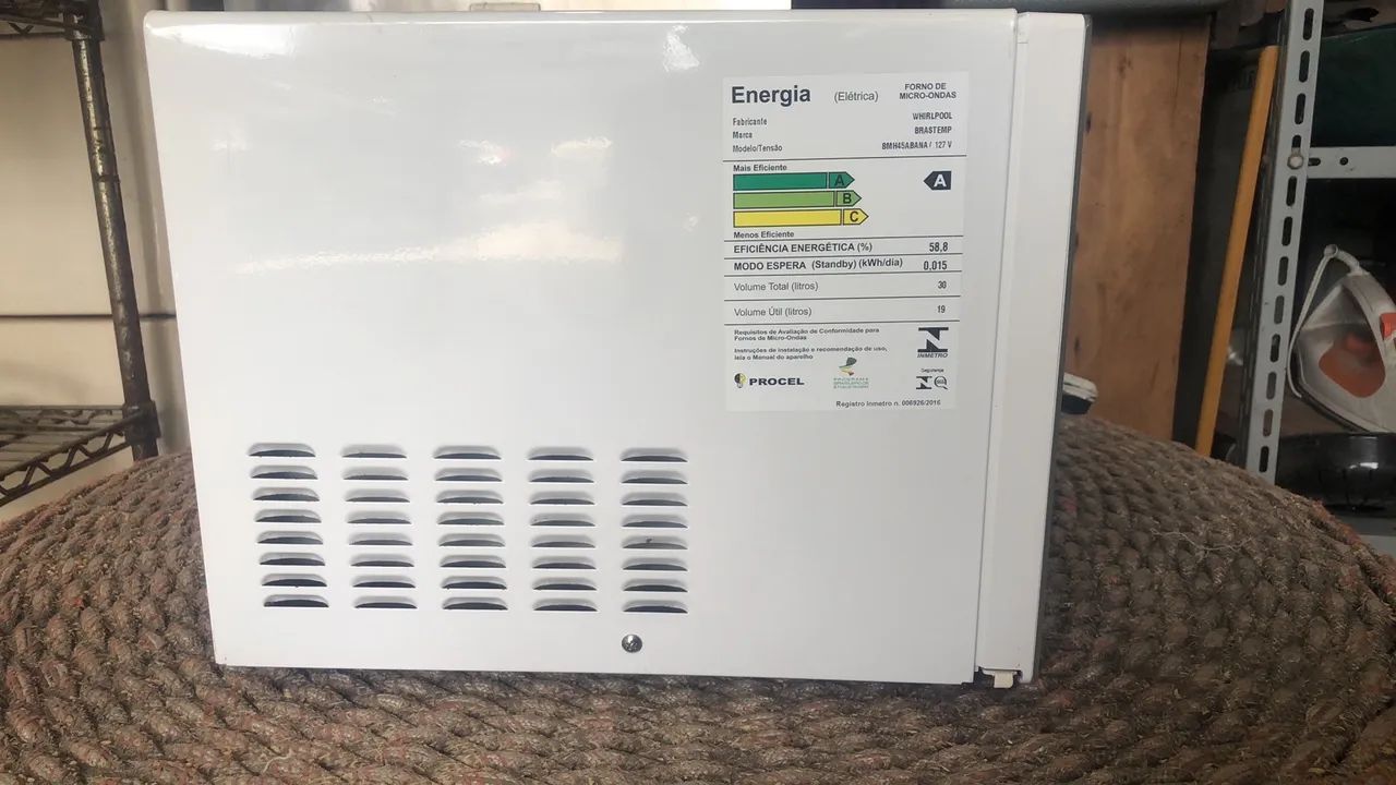 Microondas Brastemp com grill de 30 litros  - Foto 5