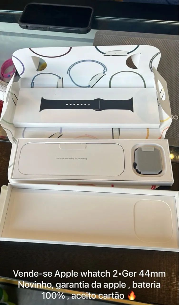 Apple Watch 2 Geração 44mm black fryday