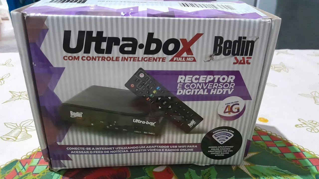 Conversor ultrabox bedin sat