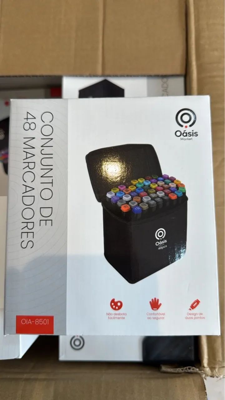 Conjunto de 36 e 48 Pc Marcadores Oásis - OIA-8500 - Foto 2