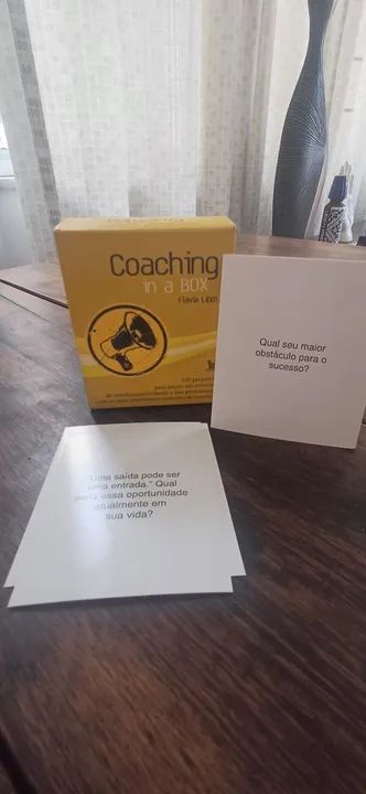 Coaching in a Box - pouco usado