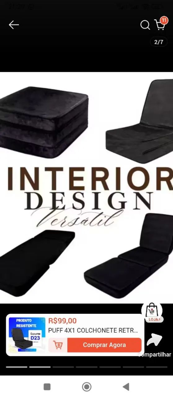 Foldable pouf64960522587010120