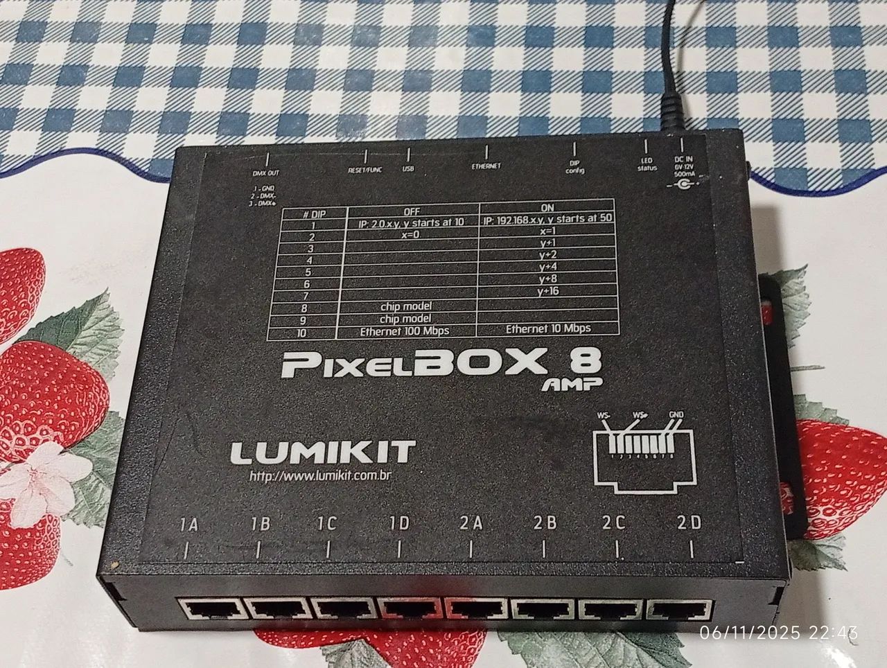 LUMIKIT  - PIXELBOX 8AMP64318475891202124