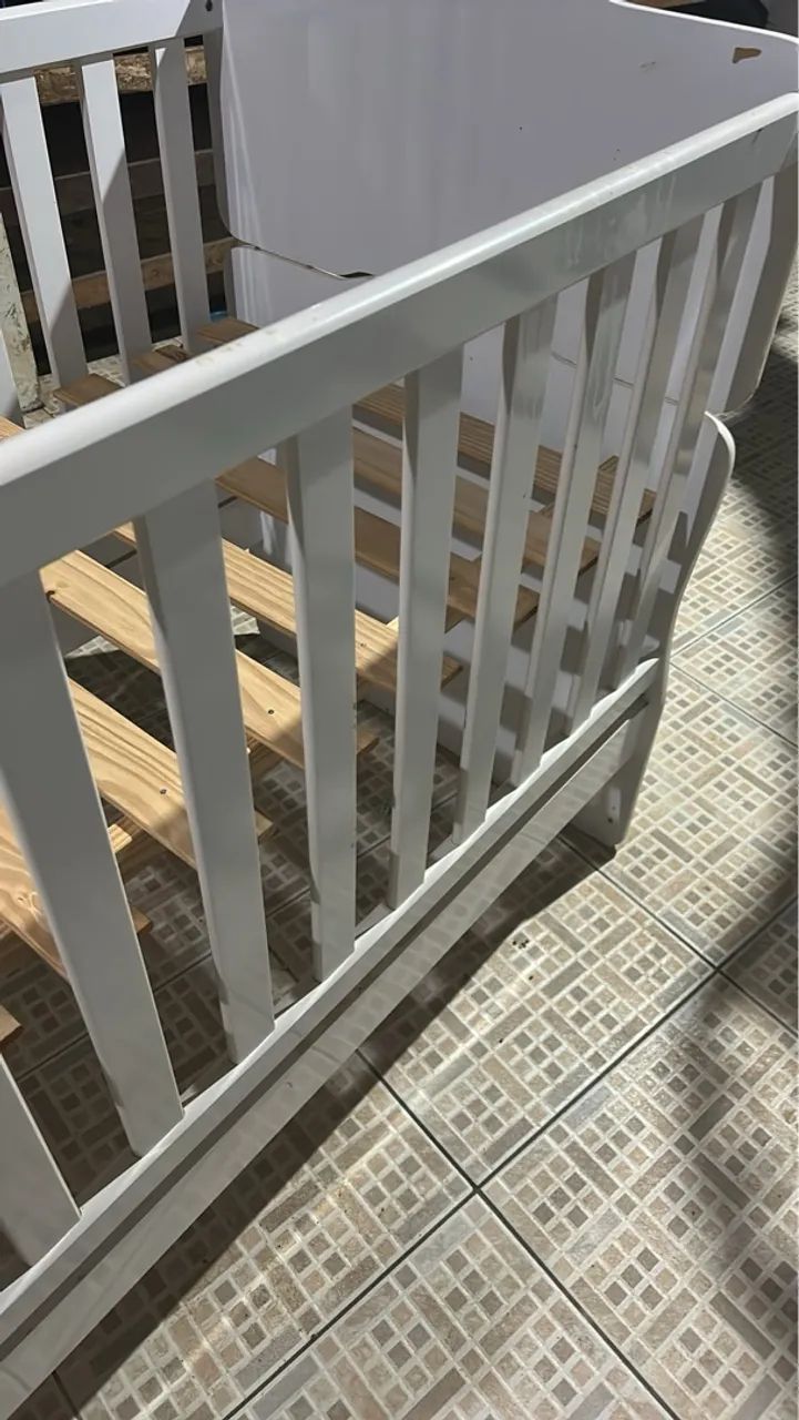 Berço Infantil com Colchão  - Foto 2