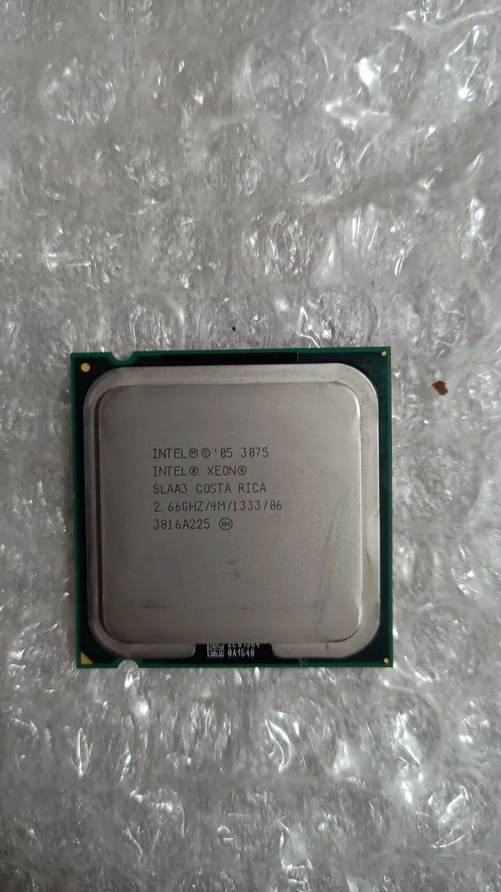 Processador Intel Xeon 3075 - Usado e sem caixa
