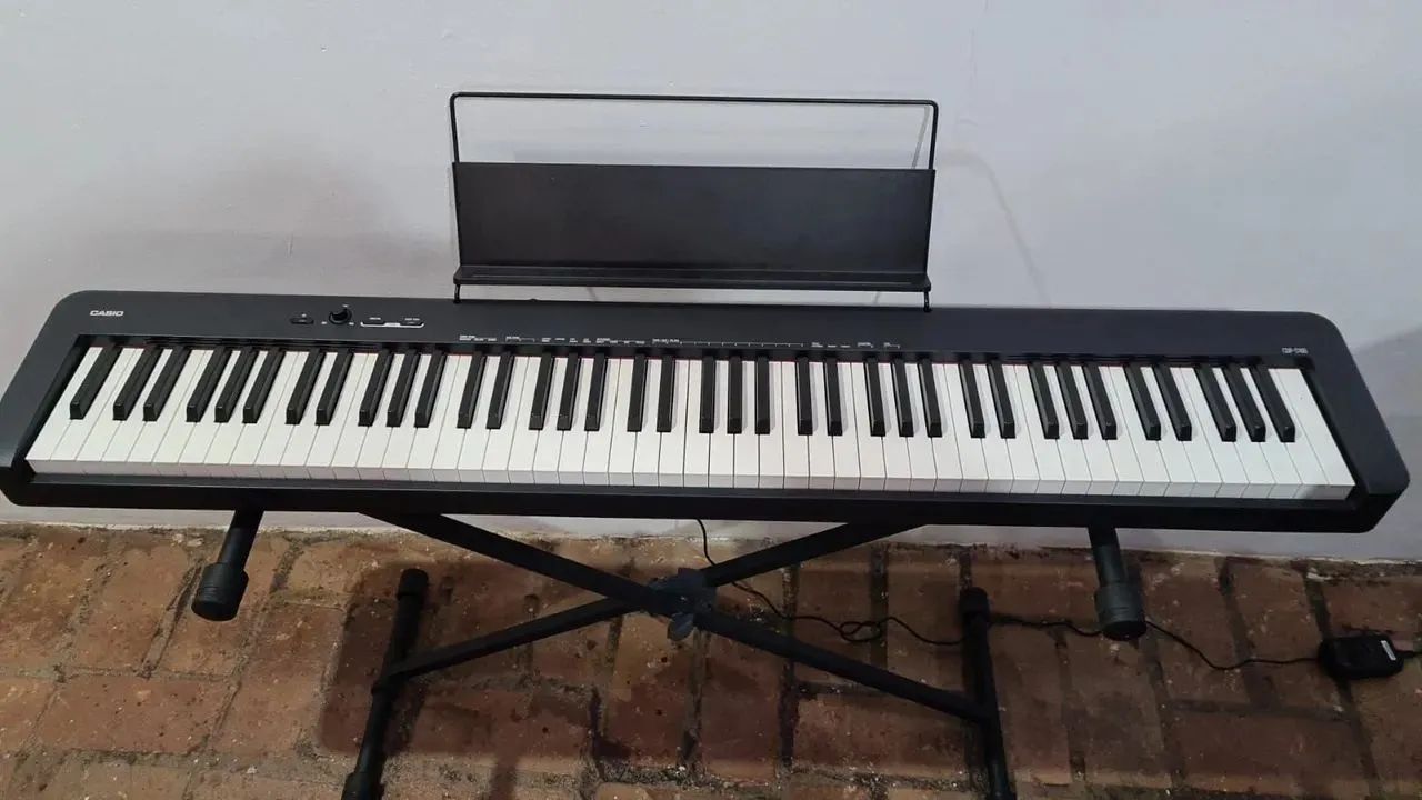 Piano digital Casio CDP-S100 - Instrumentos musicais - Ponte do Imaruim,  Palho�a 1433875529 | OLX