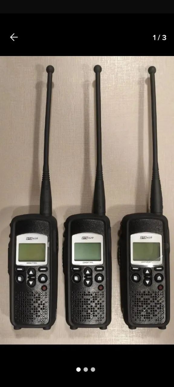 Comunicador de longo alcance 620 DTR Motorola  - Foto 3