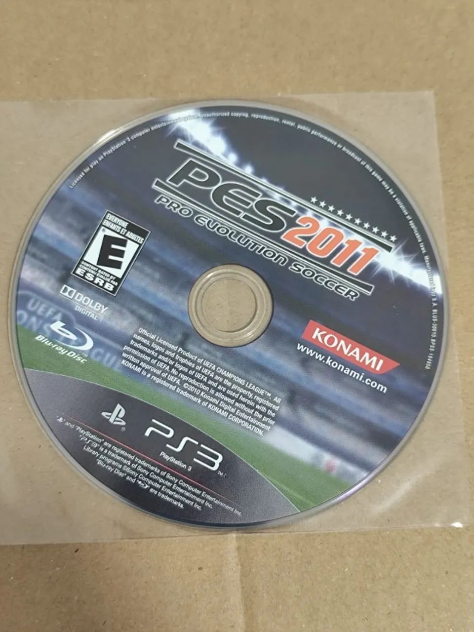 PES 2011 - PS3 - JOGO EM ÓTIMO ESTADO - SEM CAPA