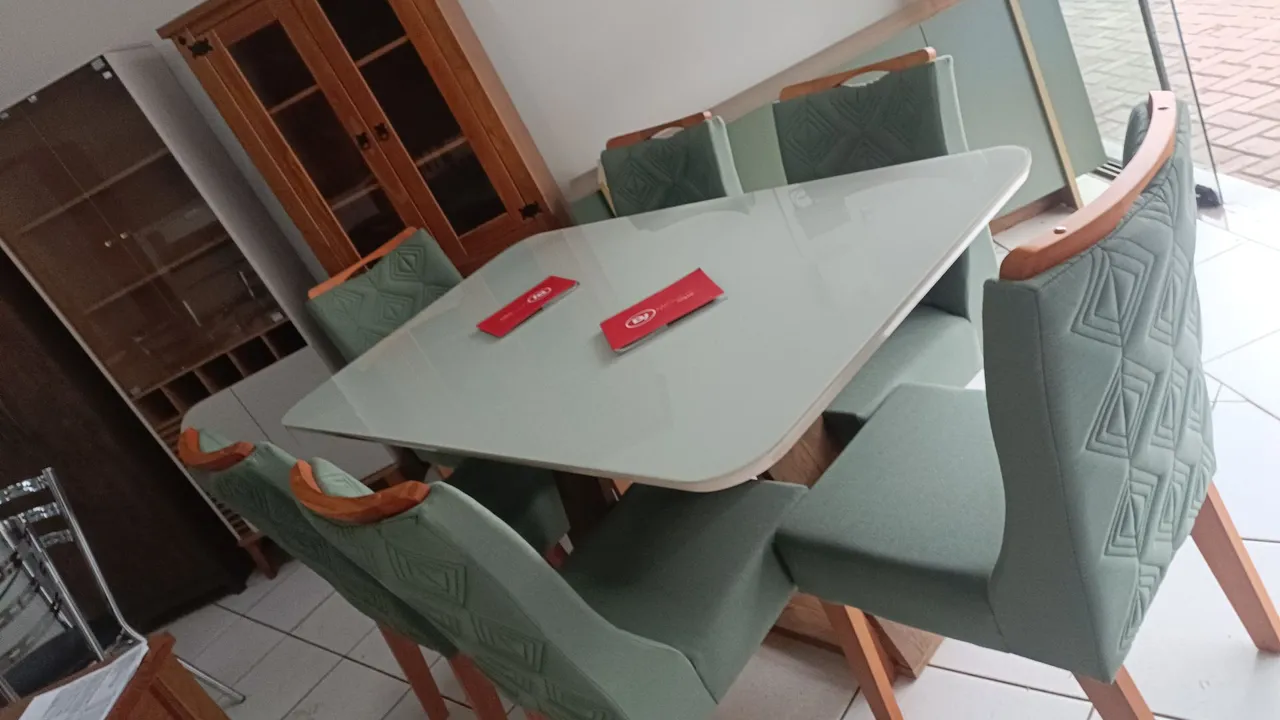 Conjunto de Mesa de Jantar Elegante