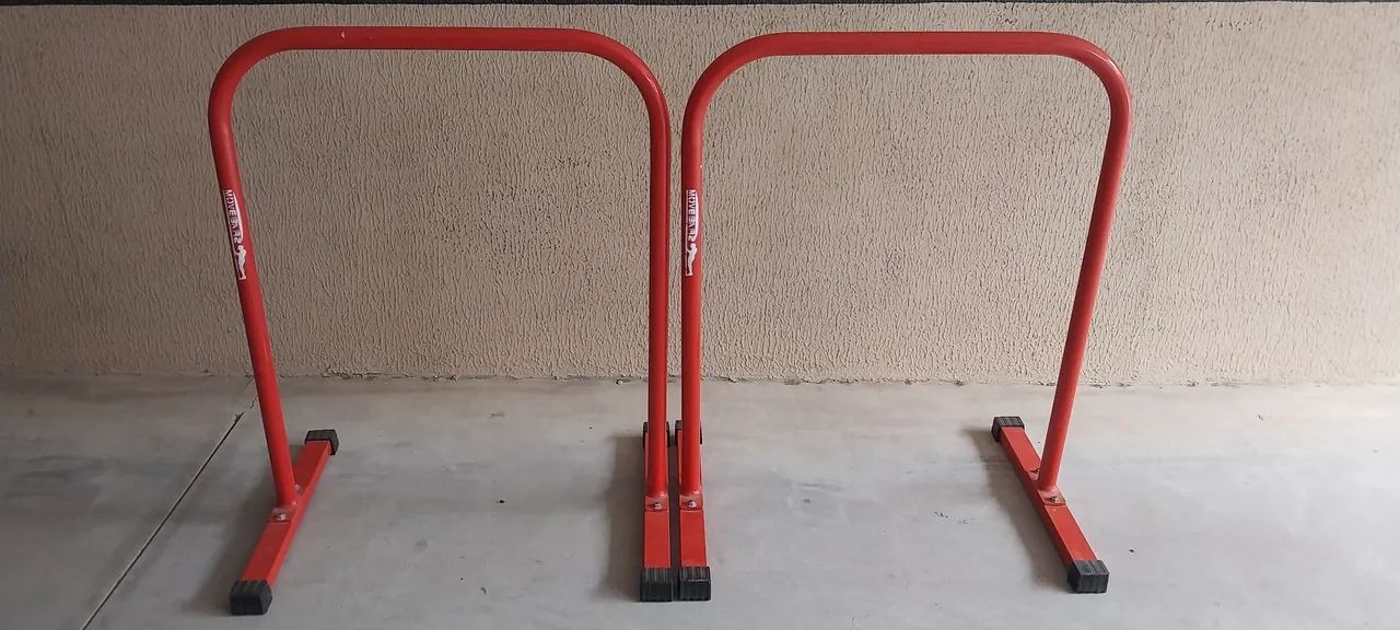 Par de barras paralelas para exercícios