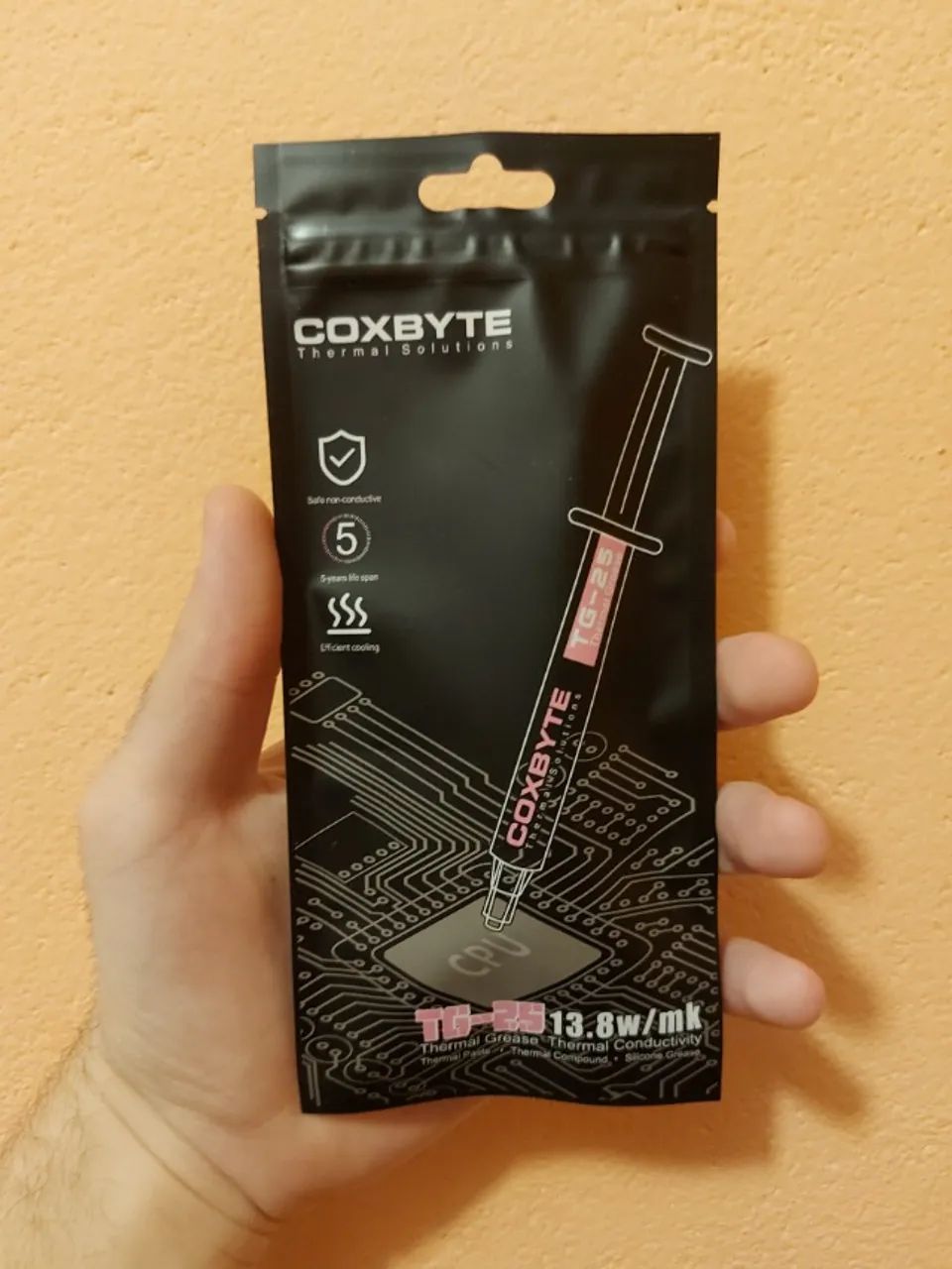 Pasta Térmica CoxByte 13.8W/m-K 2 Gramas