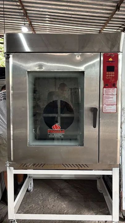 Forno 10 telas elétrico  Industrial Usado - Foto 6
